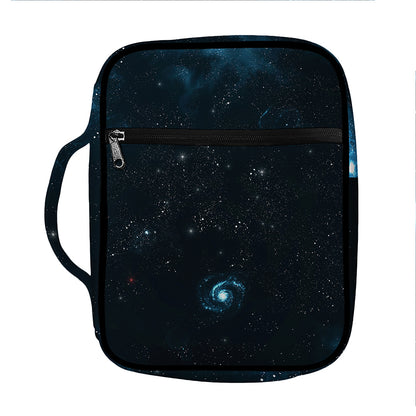 Deep Space Print Front Pocket Bible Bag