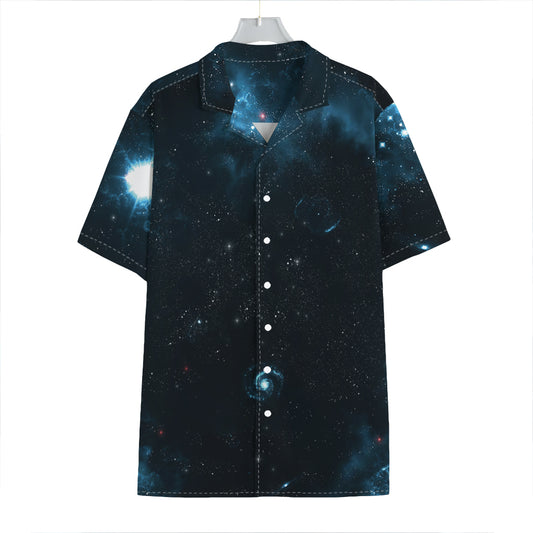 Deep Space Print Hawaiian Shirt