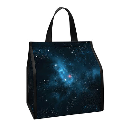 Deep Space Print Insulated Lunch Tote