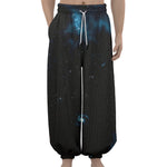 Deep Space Print Lantern Pants