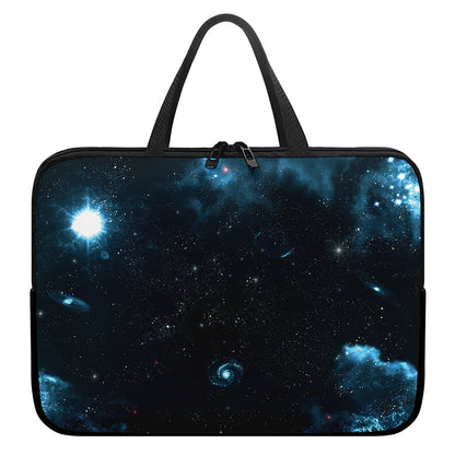 Deep Space Print Laptop Sleeve With Handle