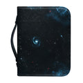 Deep Space Print Leather Bible Cover