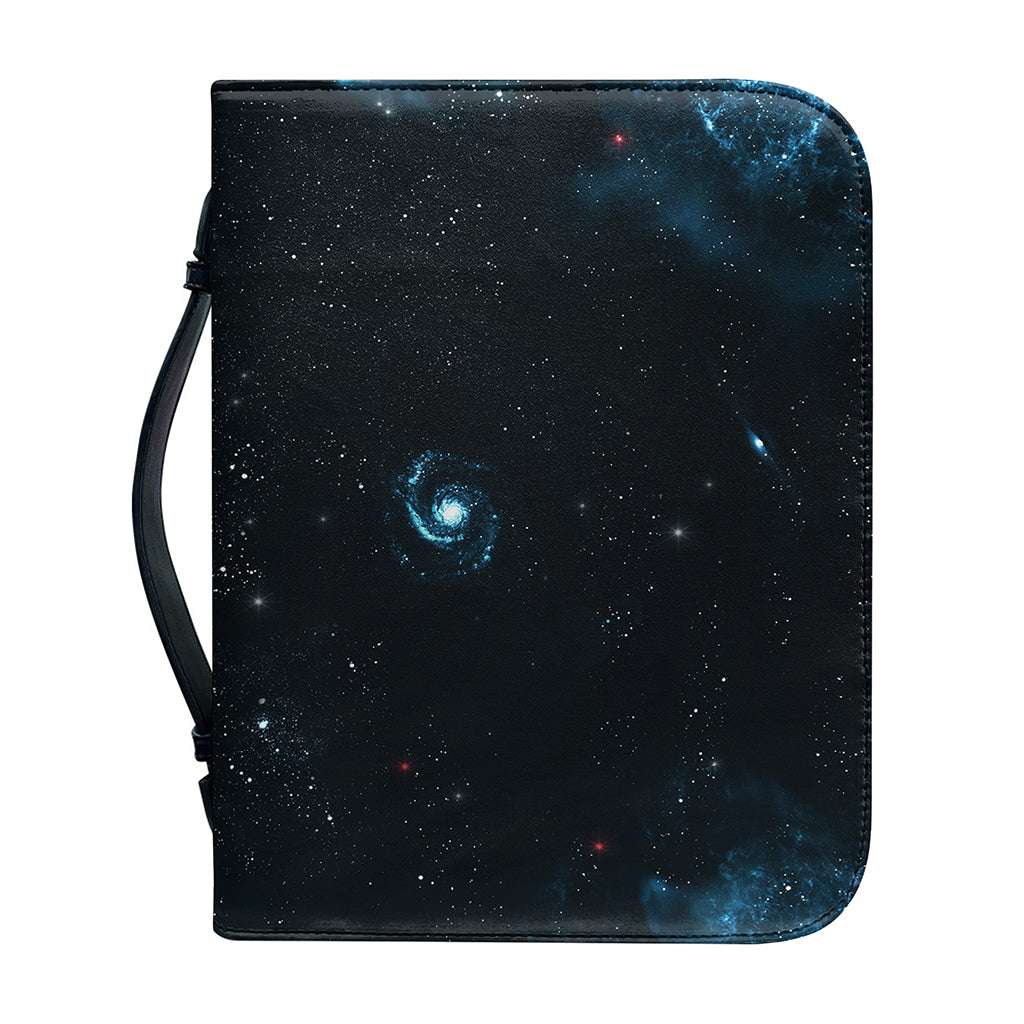 Deep Space Print Leather Bible Cover