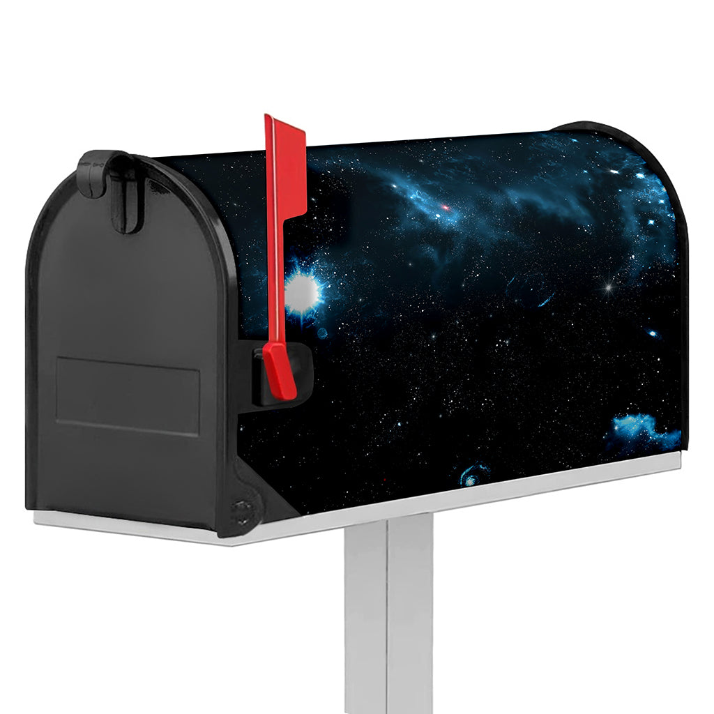 Deep Space Print Mailbox Cover