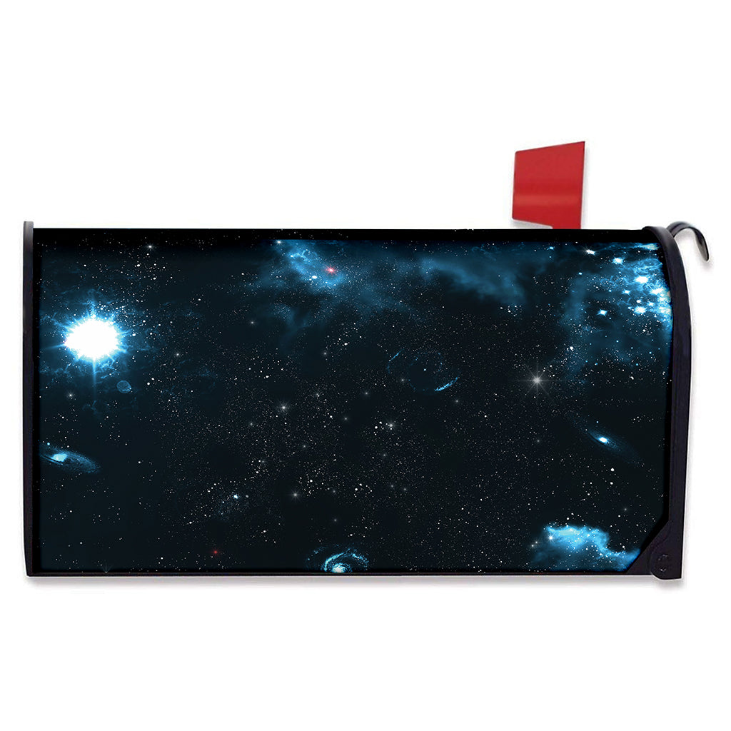 Deep Space Print Mailbox Cover