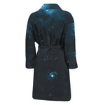 Deep Space Print Men's Bathrobe