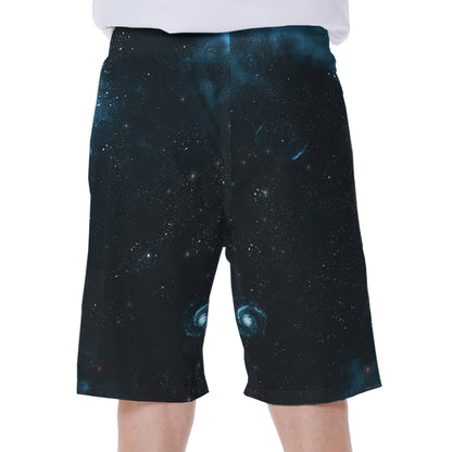 Deep Space Print Men's Beach Shorts