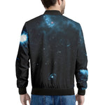 Deep Space Print Men's Bomber Jacket
