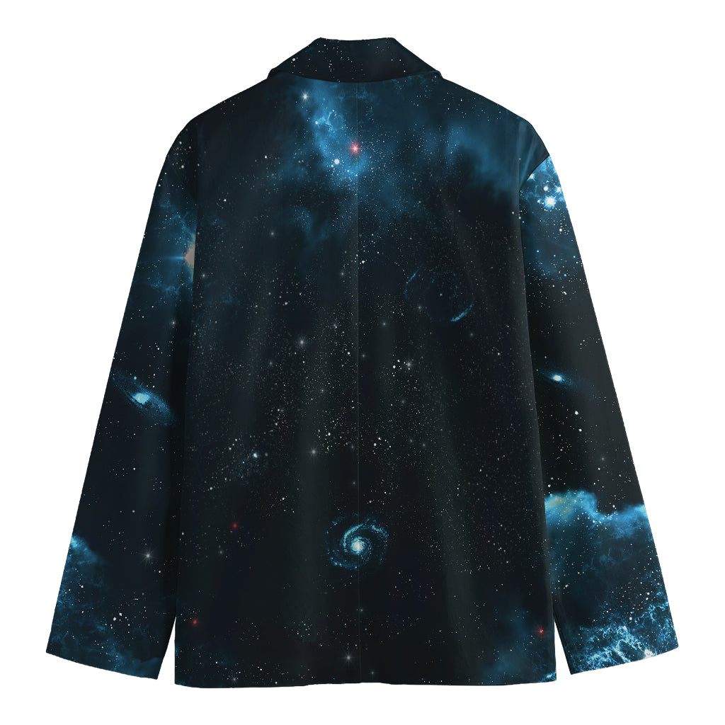 Deep Space Print Men's Cotton Blazer