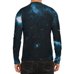 Deep Space Print Men's Long Sleeve Rash Guard