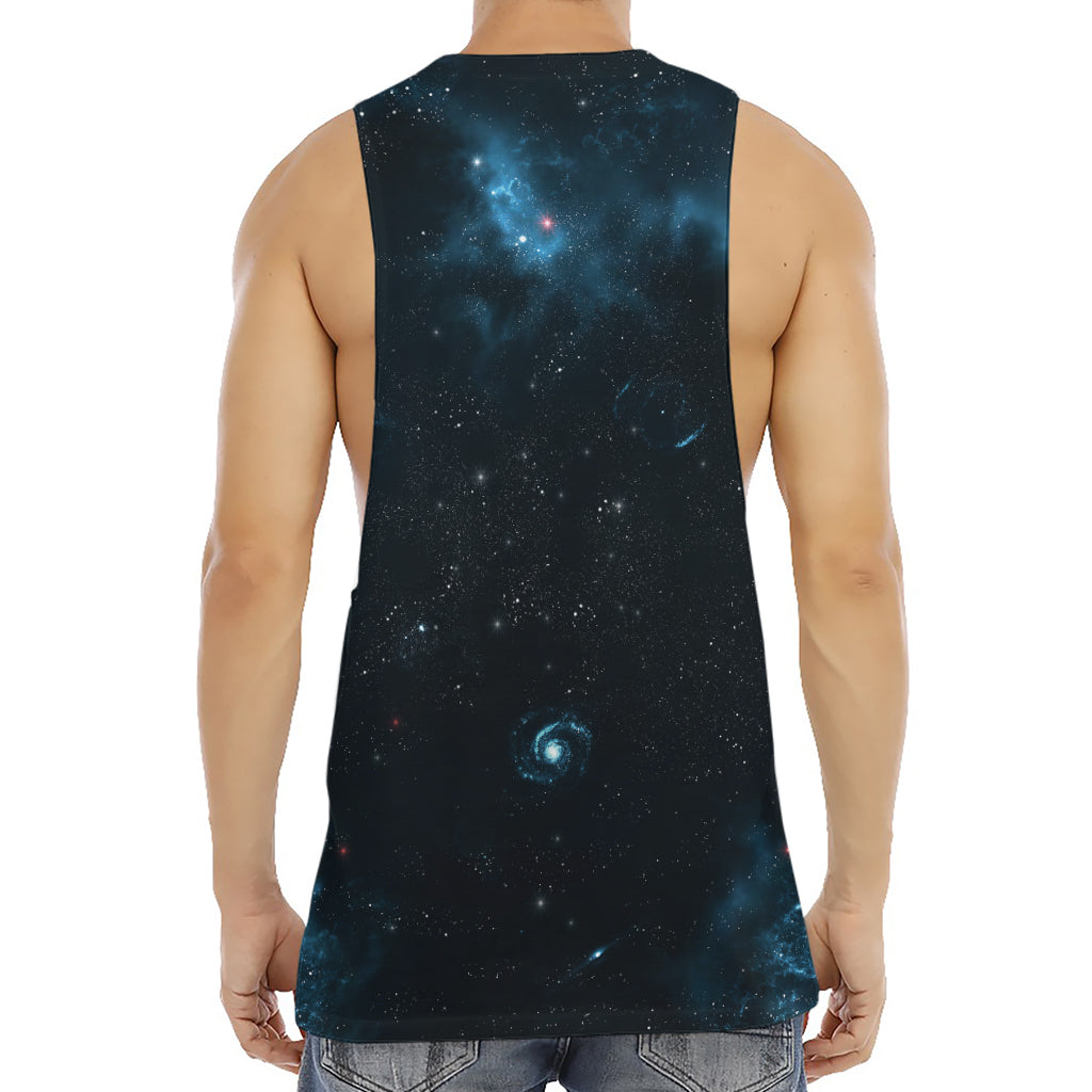 Deep Space Print Men's Muscle Tank Top