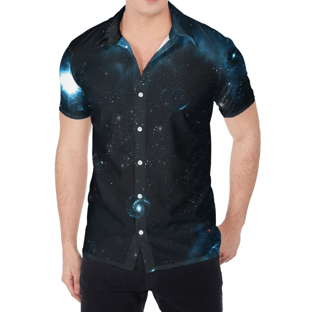 Deep Space Print Men's Shirt