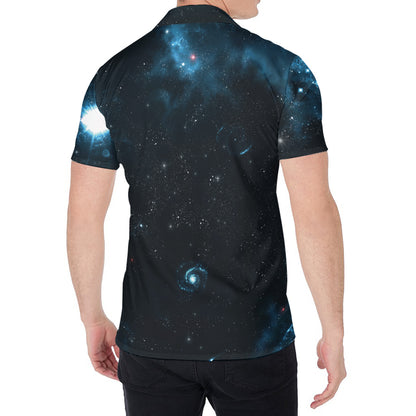 Deep Space Print Men's Shirt