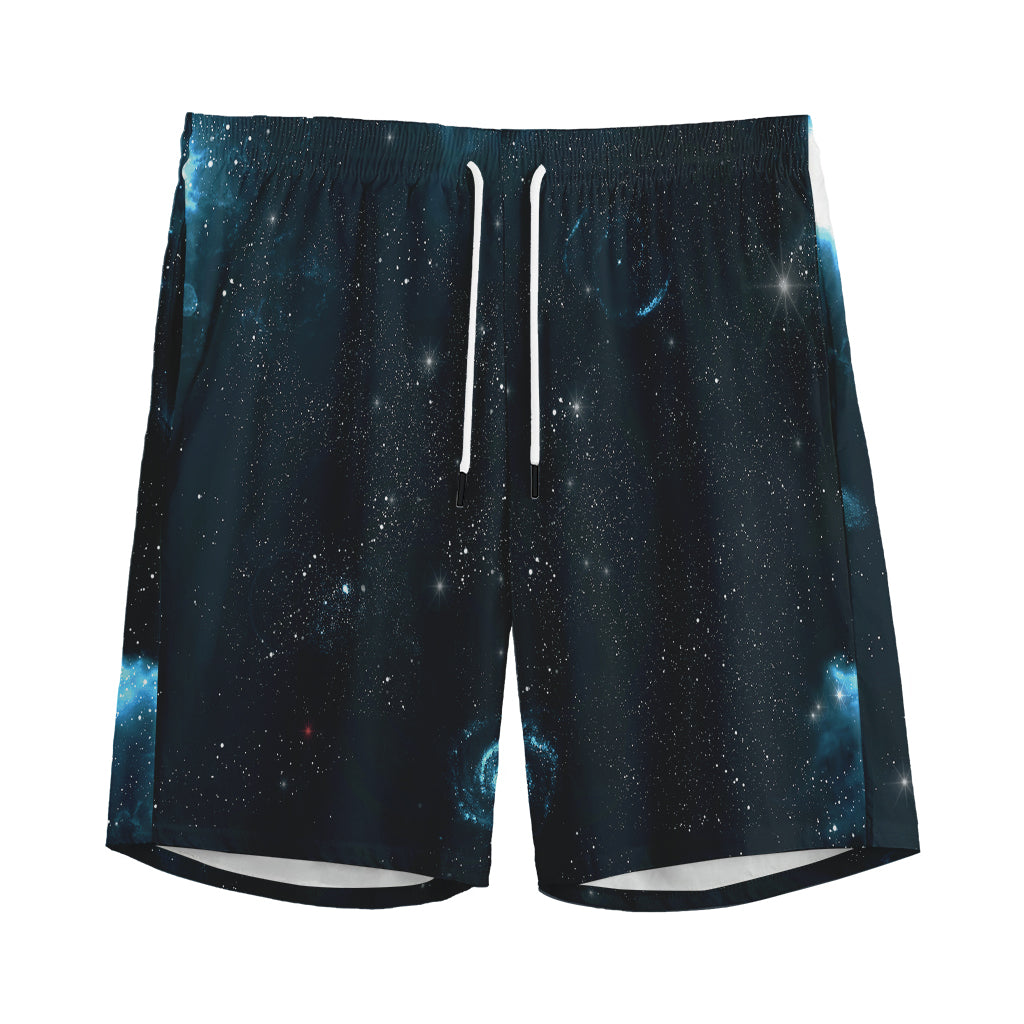 Deep Space Print Men's Sports Shorts