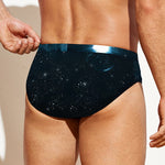 Deep Space Print Men's Swim Briefs