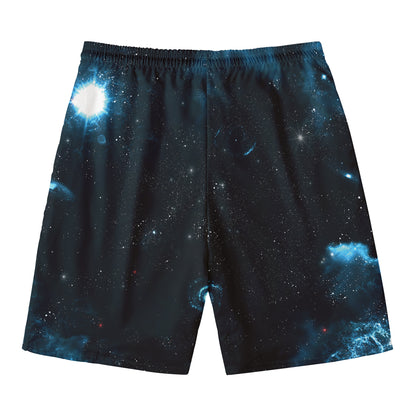 Deep Space Print Men's Swim Trunks