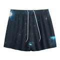 Deep Space Print Mesh Shorts