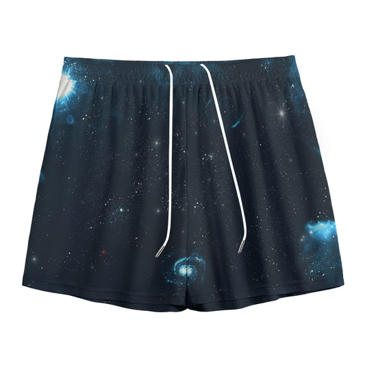 Deep Space Print Mesh Shorts