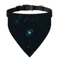 Deep Space Print Over The Collar Dog Bandana
