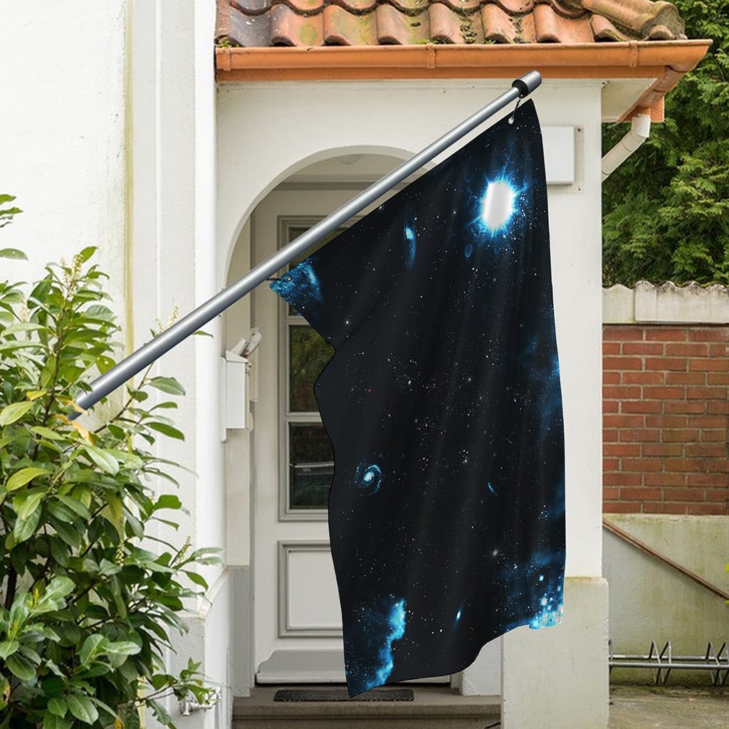 Deep Space Print Polyester Flag