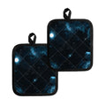 Deep Space Print Pot Holders