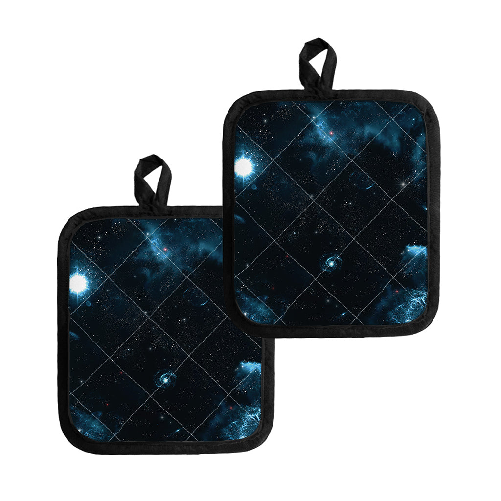 Deep Space Print Pot Holders