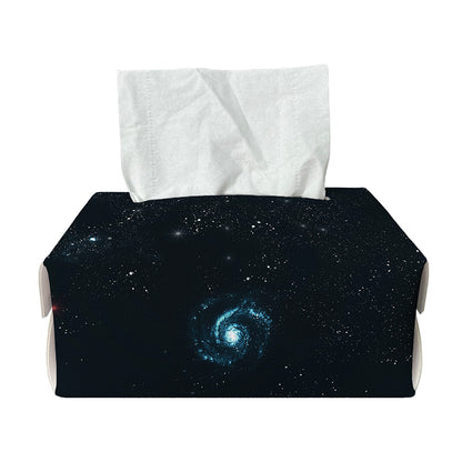 Deep Space Print Rectangle Tissue Box Cover