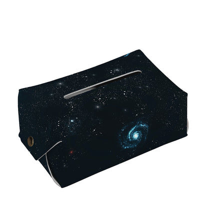 Deep Space Print Rectangle Tissue Box Cover