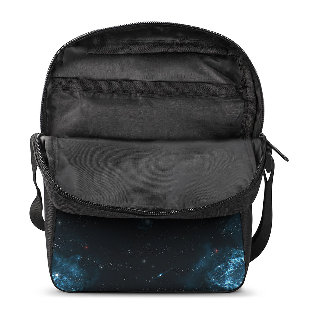 Deep Space Print Rectangular Crossbody Bag