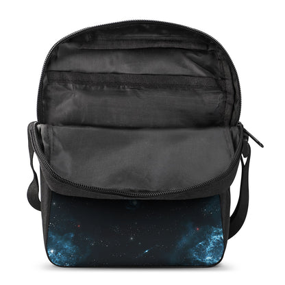 Deep Space Print Rectangular Crossbody Bag
