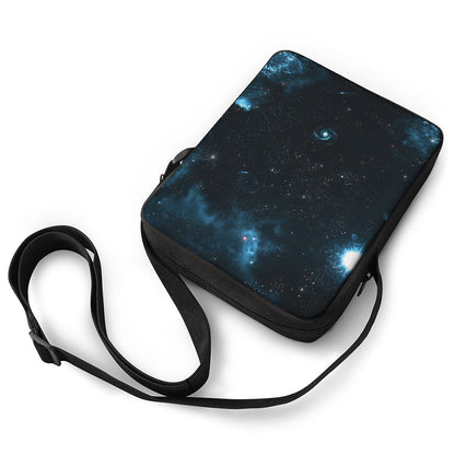 Deep Space Print Rectangular Crossbody Bag