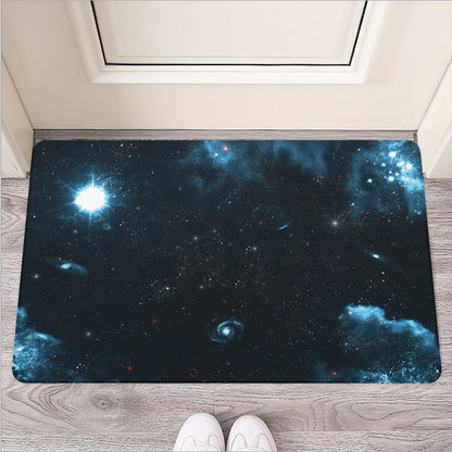 Deep Space Print Rubber Doormat