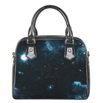 Deep Space Print Shoulder Handbag
