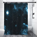 Deep Space Print Shower Curtain
