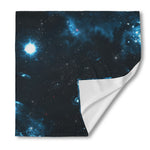 Deep Space Print Silk Bandana