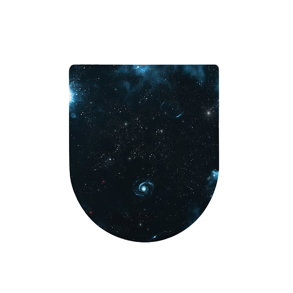 Deep Space Print Toilet Lid Cover