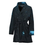 Deep Space Print Women's Bathrobe