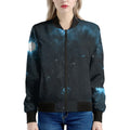 Deep Space Print Women's Bomber Jacket