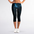 Deep Space Print Women's Capri Leggings