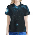 Deep Space Print Women's Polo Shirt
