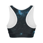 Deep Space Print Women's Sports Bra