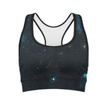 Deep Space Print Women's Sports Bra