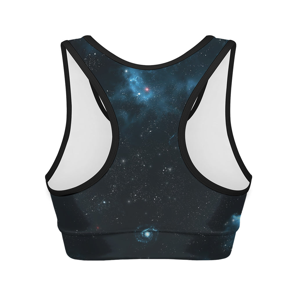 Deep Space Print Women's Sports Bra
