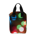 Defocused Christmas Lights Print Bible Tote Bag