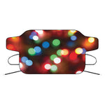 Defocused Christmas Lights Print Car Windshield Snow Cover