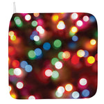 Defocused Christmas Lights Print Hand Towel