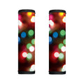 Defocused Christmas Lights Print Handle Covers