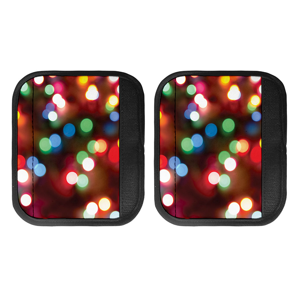 Defocused Christmas Lights Print Handle Covers