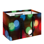 Defocused Christmas Lights Print Utility Tote Bag