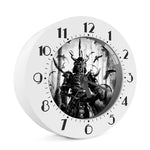 Demon Samurai Print Alarm Clock